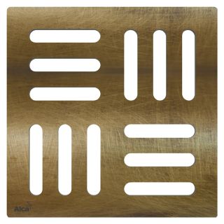 Дизайн решетка AlcaPlast 102?102?4 мм MPV001-ANTIC